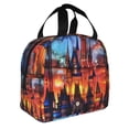 thumbnail image 2 of Vsdgher Magical Stained Glass Castle Lunch Bag, Lunch Box for Women Adult Men, Lunch Tote Insulated Cooler Lunch Container for Work/Office/Picnic/Travel, 2 of 8