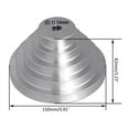 thumbnail image 2 of lanema Aluminum A Type 5 Step Pagoda Pulley Wheel 150mm Outer Diameter 14mm to 28mm Bore for V-shaped Timing Belt, 2 of 14