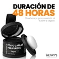 thumbnail image 2 of Henrys Polvo para Retocar Raíces Negro, Rellena Zonas Escasas, Define la Línea del Cabello y Cubre e, 2 of 7