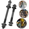 thumbnail image 2 of Bicycle Axle Set with Quick Release Design for Easy Maintenance Durable Metal Black 1 Set, 2 of 6