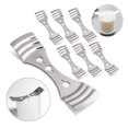 thumbnail image 2 of 20pcs Metal Candle Wick Centering Devices, Silver Stainless Steel Candle Wick Holder for Candle Making, 2 of 5
