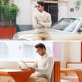 thumbnail image 4 of COOFANDY Men V Neck Casual Knitted Pullover Sweater Slim Fit Soft Plain Sweater, 4 of 6