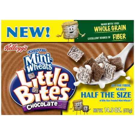 Frosted Mini-Wheats: Chocolate Whole Grain Cereal Little Bites, 14.5 oz