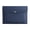 Navy, variant on Blue Blue Waterproof Leather Document Folder With Removable Strap For File Storage Pouch Bag For Office School