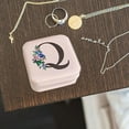 thumbnail image 1 of Sokhug Velvet Jewelry Box with Mirror, Compact Organizer with Multiple Compartments for Rings Earrings Necklaces Travel Storage, 1 of 7