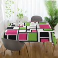 thumbnail image 3 of Yayeee Tablecloths 54" x 54" Rectangle Wrinkle Resistant Party Table Cover, Abstract Geometric, 3 of 8
