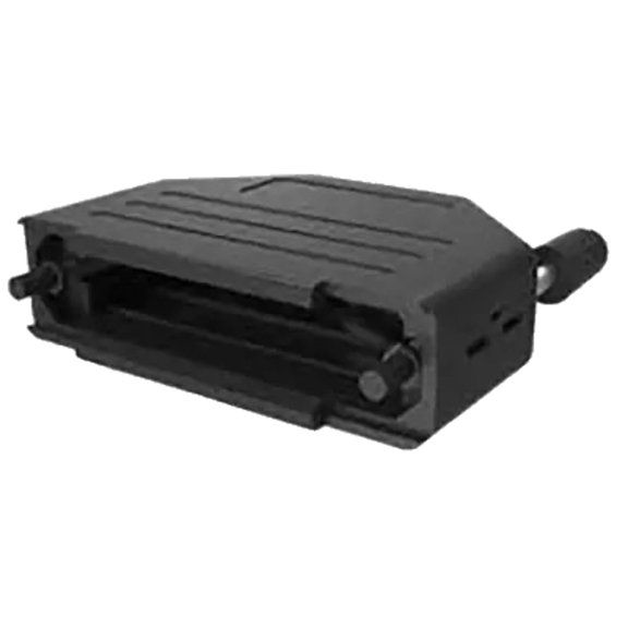 86303637BLF Hood D-Sub 9Pos StrExit EconomicalSeries Thermoplastic 4.0-11.0mmCblDia SnapTo