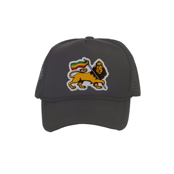 Gravity Threads Lion of Judah Adjustable Trucker Hat, Black