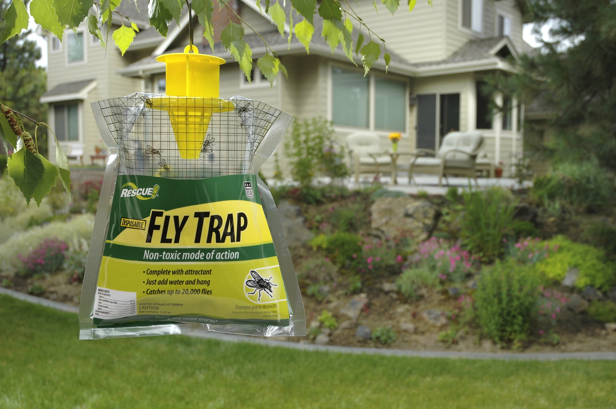 Rescue 1 Count Disposable Fly Trap Rescue 1 Count Disposable Fly Trap