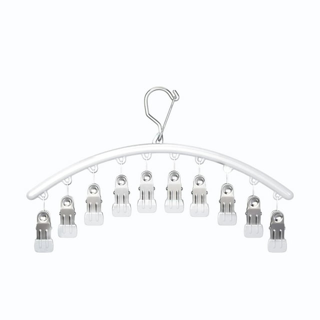 Less Than 5 Home Textile Storage A Pants Hanger with 10 Clips That Can Accommodate Small Clothes A Clothes Hook That Space and A Wardrobe for Hanging and Storing Clothes