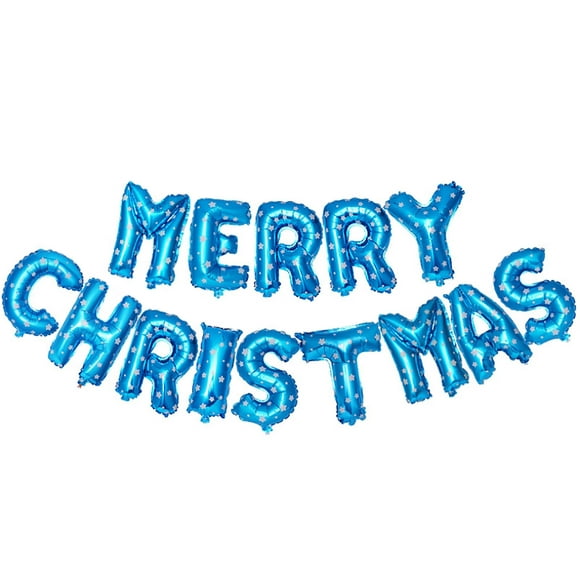 Cameland Kids Toys Merry Christmas aluminum balloons Christmas mall decoration 14 letters 5style