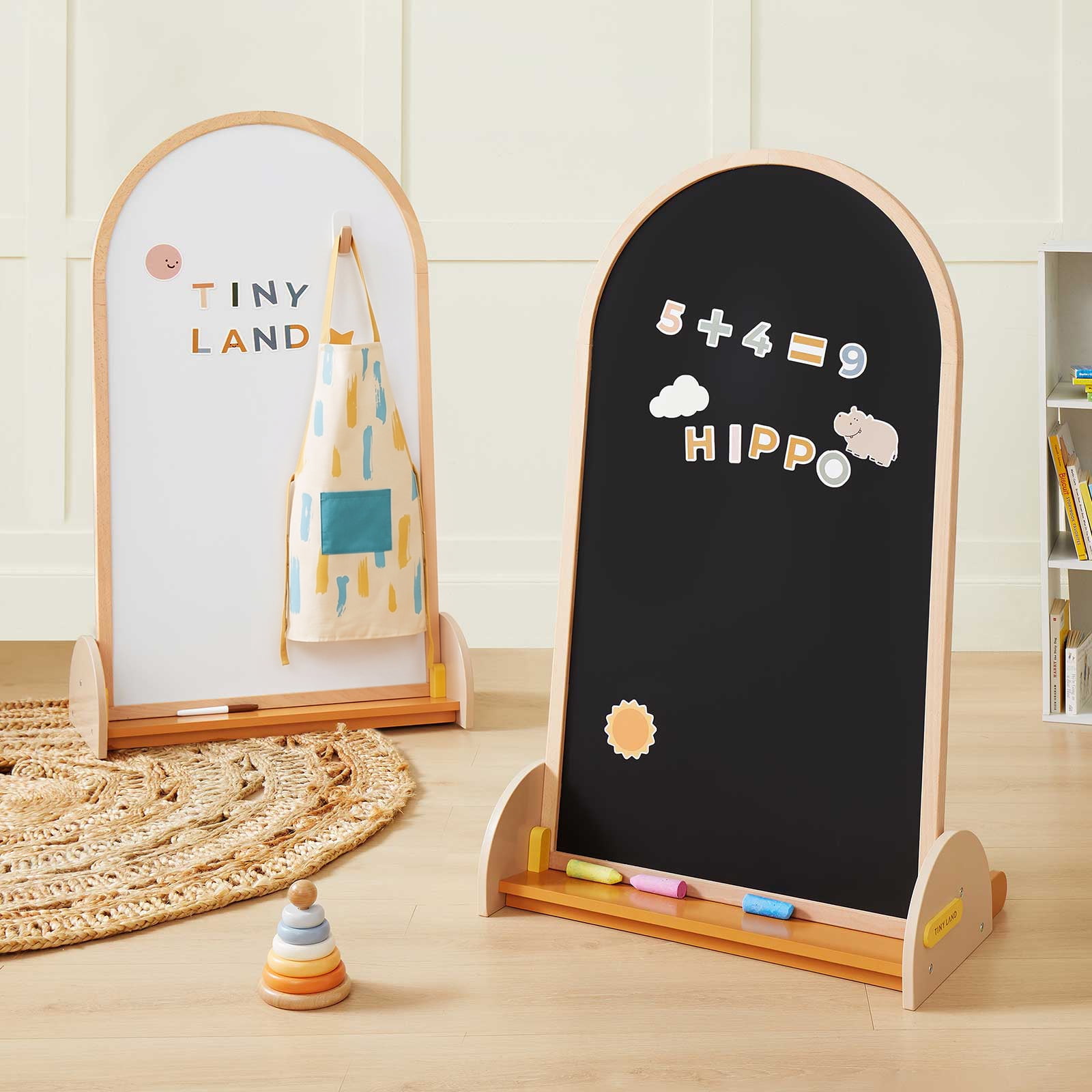 Tiny Land® Double-Sided Arched Magnet Chalkboard