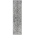 thumbnail image 2 of Safavieh Metro Drew Animal Runner Rug, Black/Ivory, 2'3" x 9', 2 of 11