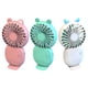 thumbnail image 2 of Yuarrent Ventilador de mano de dibujos animados con lindo soporte para teléfono para entretener una apariencia linda y hermosos colores Electrodomésticos Rosa, 2 of 6