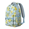 thumbnail image 2 of Cute Small Backpack for School, Lightweight Bright Lemon Inspired School Bag for Daily Use, Compact Travel Backpack, Stylish Modern Floral Backpacks for School and Commute, 2 of 6