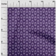 thumbnail image 2 of oneOone Silk Tabby Purple Fabric Asian Ikat Sewing Craft Projects Fabric Prints By Yard 42 Inch Wide, 2 of 5