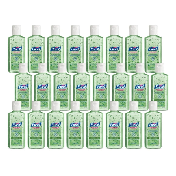 Desinfectante de manos Purell Advanced, gel calmante, 118 ml (paquete de 24)