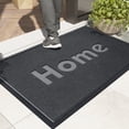 thumbnail image 2 of PABUBE Indoor and Outdoor Doormat,Non-Slip Front Doors Rug Washable,Low Profile Doormat for Inside,Heavy Duty Welcome Mat,Dirt Trapper Outdoor Mat for Front Doors Entryway Rug Entry Rug,Grey,24"x36", 2 of 10