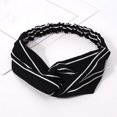thumbnail image 3 of Turban pour Femmes Bande pour Cheveux Respirante Absorbante Bandeau Floral pour Cheveux Bandeau de Course, 3 of 10