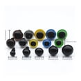 thumbnail image 3 of Narices de ojos de juguete de plástico hecho a mano juguete de bricolaje para hacer arandelas de ojos botones de artesanía de animales de peluche 560 Uds Kit tholdsy HA8455-00B, 3 of 6