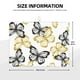 thumbnail image 2 of Balery Golden Glitter Butterflies Alfombrilla de Secado para Cocina, 18x24 Pulgadas, Súper Absorbente para Platos y Encimeras, 2 of 7
