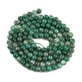 thumbnail image 2 of Natural Green Jade Bead Strands Round 3mm Hole: 0.8mm 126pcs/strand 16 inch, 2 of 5