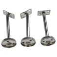 thumbnail image 2 of 3Pcs 100/120Mm Stair Support 304 Stainless Steel Handrail Movable Adjustable Column Bracket Wall Brackets Floor Mount, 2 of 9