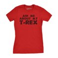 thumbnail image 2 of Womens Ask Me About My Trex T shirt Funny Cool Dinosaur Flip Graphic Novelty Tee Womens Graphic Tees, 2 of 7