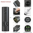 thumbnail image 2 of SZMLOGB Electric Salt and Pepper Grinder , Automatic Pepper Mill -Black, 2 of 6