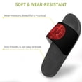 thumbnail image 3 of Red Logo Tool Band Unisex Slippers Summer Beach Slippers Casual Non Slip Comfortable Slide Sandals Home Slippers For Men Women, 3 of 8