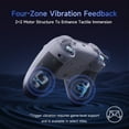 thumbnail image 6 of EasySMX Wireless PC Controller with Mute Buttons,Dual-Stage Vibration Triggers,8 Way D-Pad,Anti-drift Hall Joysticks, Multi-Platform Gaming Controller for PC/Switch/Switch 2/iOS/Android/Steam, 6 of 14