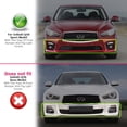 thumbnail image 2 of Lower Front Bumper Radiator Grille For Infiniti Q50 2014-2017 Direct Replacement, 2 of 7