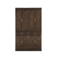 thumbnail image 3 of Crosley Furniture Stanton Ensemble de Rangement de Cuisine en Bois - Café (Ensemble de 2), 3 of 14