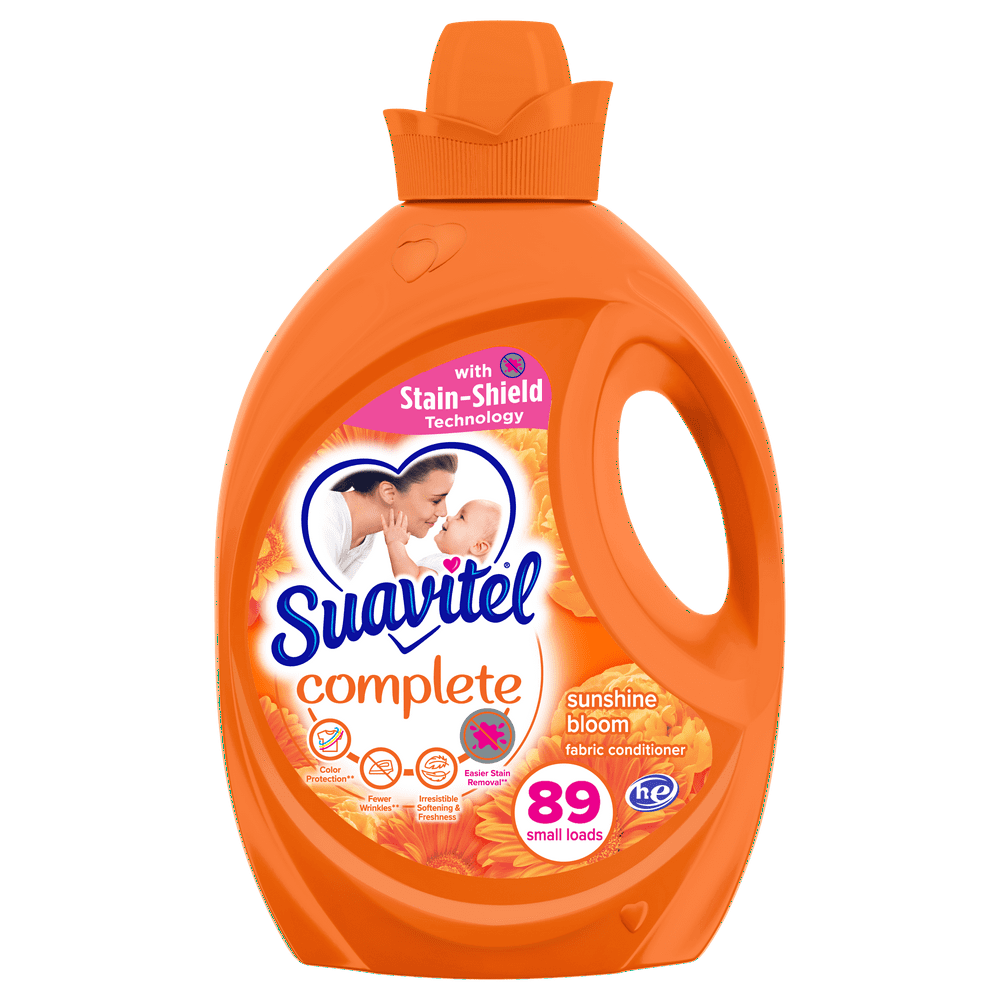 Suavitel Complete Fabric Softener, Sunshine Bloom 89 Small Loads
