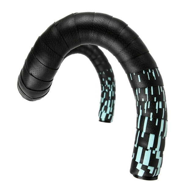 Yuarrent 2021 nueva cinta para manillar de bicicleta de carretera serie de Metal agarre accesorios de ciclismo Fixie Gear Correa PU EVA envoltura Ciclismo verde negro Yuarrent OD001382-04B