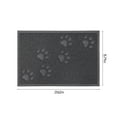 thumbnail image 3 of JeashCHAT Front Door Mat , 24" x 16", Non-Slip Machine Washable Entrance Rug, Shoes Scraper, Dog Door Mat, Super Absorbent Floor Mat for Muddy Wet Shoes and Paw, 3 of 7