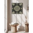 thumbnail image 6 of Wall Art Prints, Sage Green Grey Boho Framed Canvas Prints for Bedroom Living Room Bathroom Office, Vintage Ethnic Geometric Abstract Gallery Wrap Wall Art Poster for Gifts Home Decor 24"x24", 6 of 9