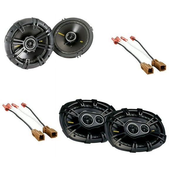 Kicker Nissan Frontier 05-10 46CSC654 6.5", 6x9" Speakers & Replacement Harness