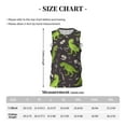 thumbnail image 4 of Sikiie Dinosaur Skeleton Basketball Jersey Reversible Men's Mesh Athletic Sports Shirts Training Practice S-4XL3X-Large, 4 of 6