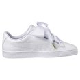 thumbnail image 3 of puma basket heart patent women's sneakers puma white363073-02, 3 of 3