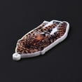 thumbnail image 4 of 30pc Printed Opaque Acrylic Pendants Animal Theme Tiger 39x18.5x2mm Hole: 1.6mm, 4 of 4
