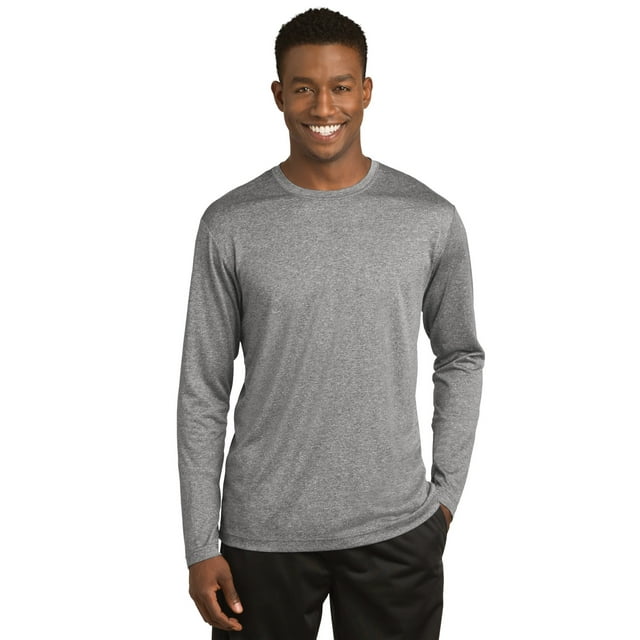 Camiseta de manga larga Sport-Tek® Heather Contender™. ST360LS deporte-tek ST360LS