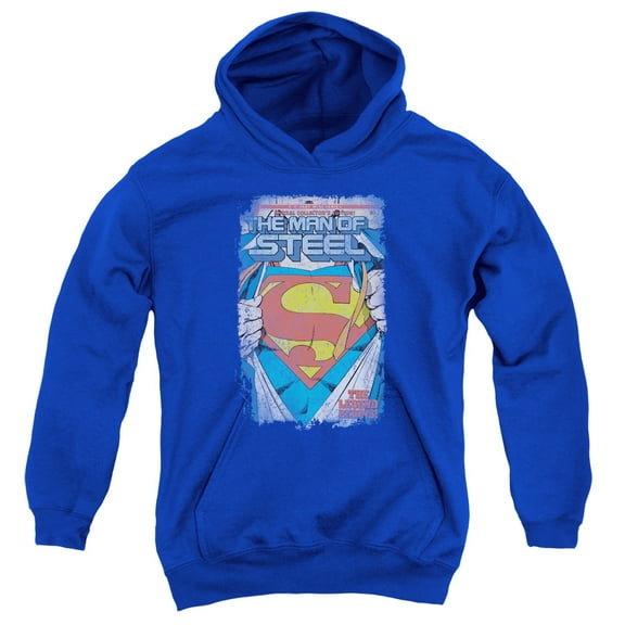 Superman - Legendary - Youth Hooded Sweatshirt - Medium