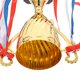 thumbnail image 3 of OULII 2Ud Trofeos Deportivos De Plástico Dorado Con Acabado Delicado Y, 3 of 8