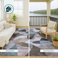 thumbnail image 4 of Addison Rugs Chantille Indoor/Outdoor Transitional Abstract Brown Machine Washable Rectangle Rug, 10' x 14', 4 of 8
