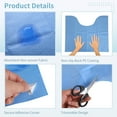 thumbnail image 3 of EcoNesxp 22" U Non-Slip Potty Training Mat Inch Absorbent Non-Woven Toilet Seat Mat, 3 of 5