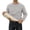 Light Gray, variant on Men's Thickened Wool Base Sweatshirt Crewneck Long Sleeve Warm Top for Winter