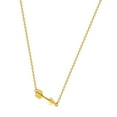 thumbnail image 2 of 14k Yellow Gold Arrow Station Necklace, 2 of 3