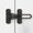 Matte Black, variant on Mega Handles Safety Door Lock 2026 Version, Heavy-Duty Zinc Alloy 4.2" Door Lock, Door Stopper for Kids (Satin Nickel)
