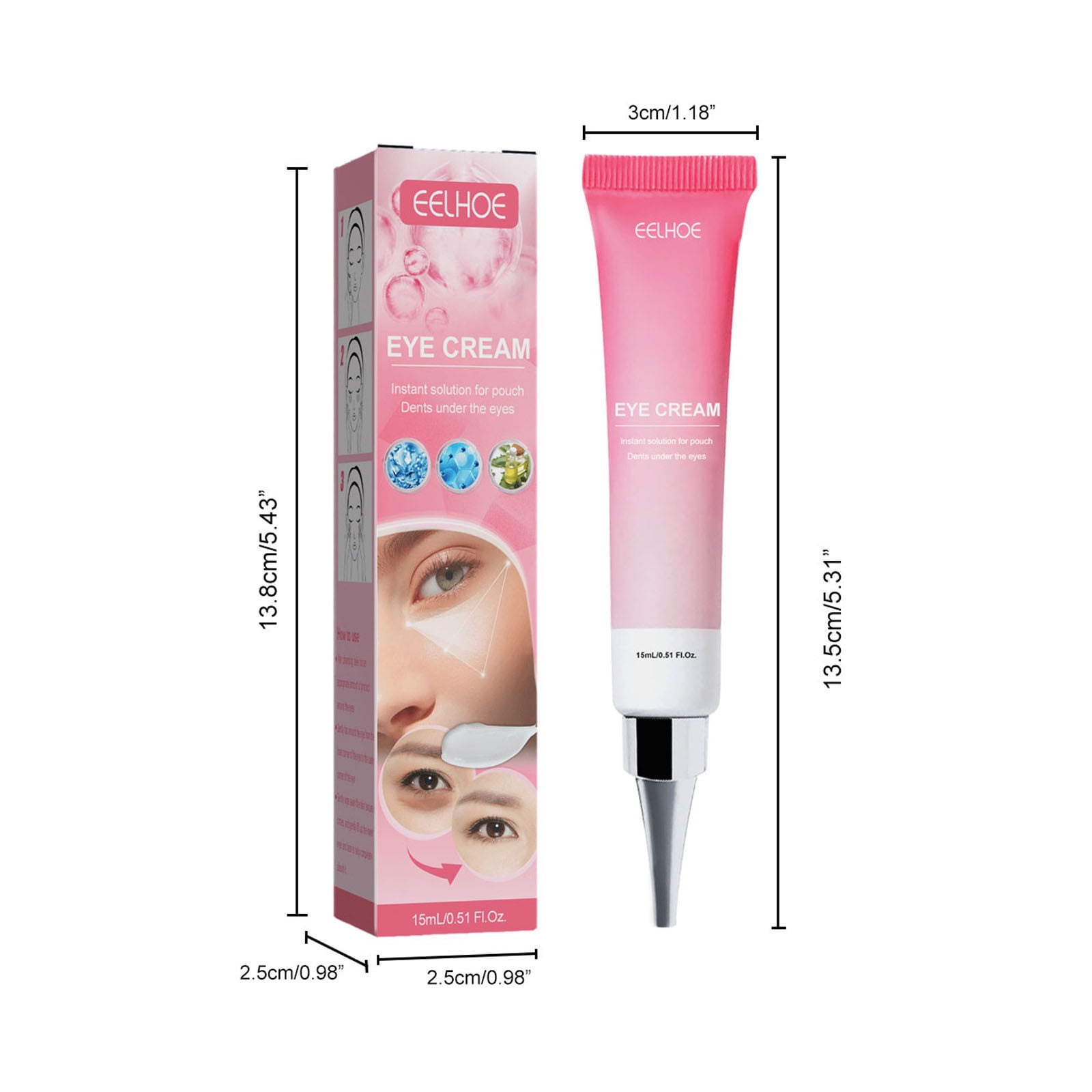 eyescream 　ans dotsloevner EDHITNR Clearance Eye Products Fade Dark Circles And Bags